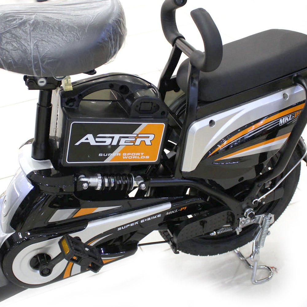 CRONY W6 Electric Bike 500W 48V Rear Hub Motor 3-Speed 14 Inch Wheels 31-70KM Range Electric City Bike Scooter Motorcycle