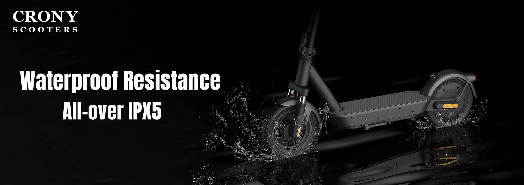 Crony XM Max – Folding Commuter Electric Scooter (350W, 55 KM/H) hero 2