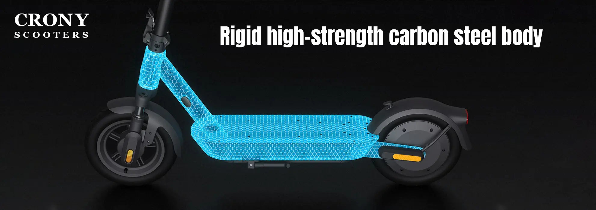 Crony XM Max – Folding Commuter Electric Scooter (350W, 55 KM/H) hero 1