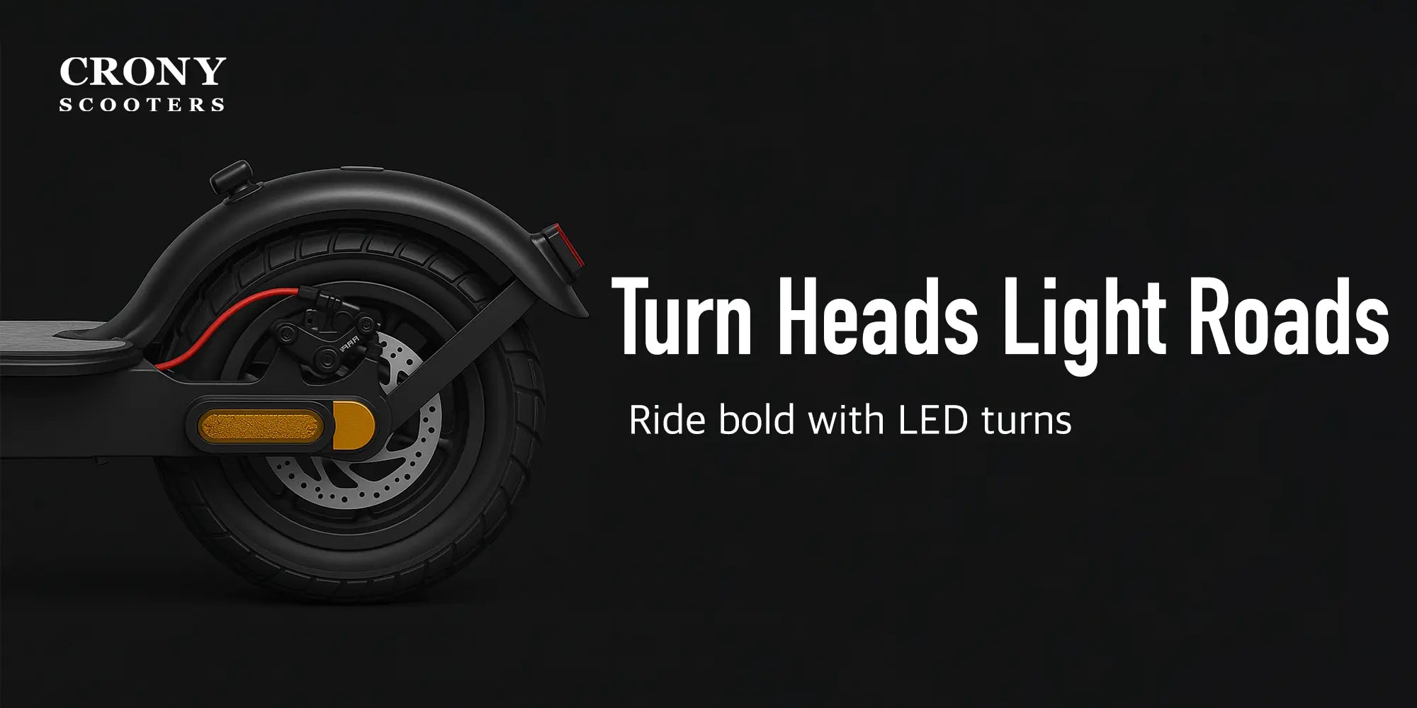 Crony XM M365 High Config – 8” LED Electric Scooter (250W, APP Control) hero 3