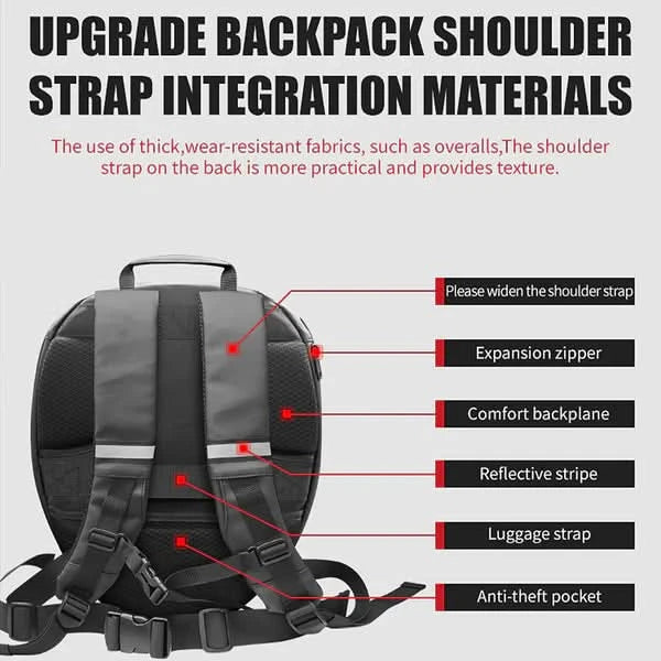 Crony Iron Man LED Backpack