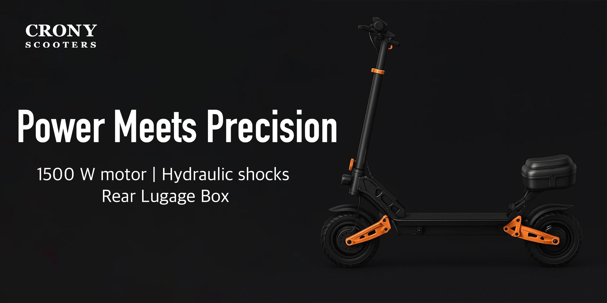 Crony D2 Pro – High Speed Electric Scooter hero 1