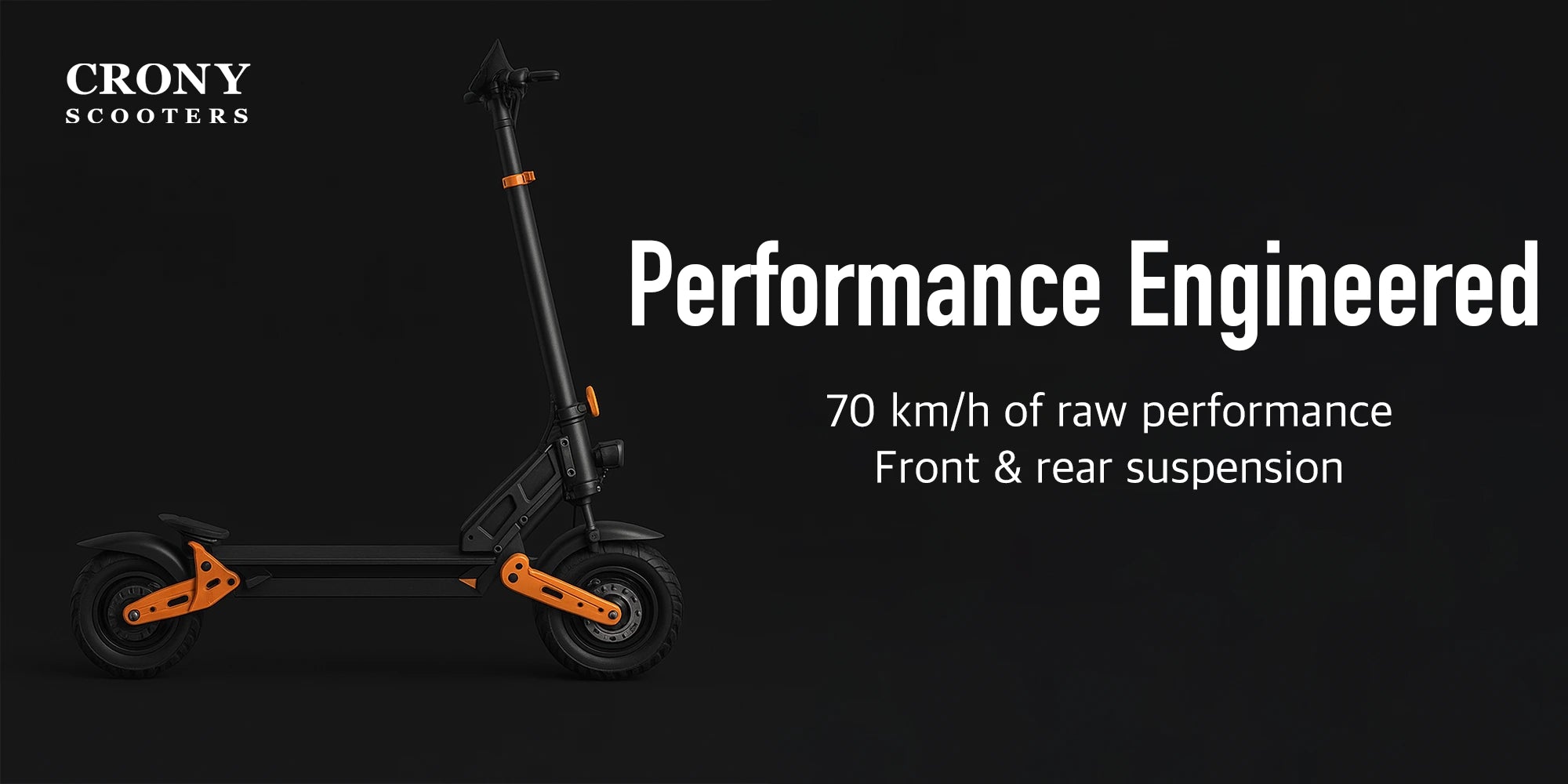 Crony D2 Pro – High Speed Electric Scooter hero 2