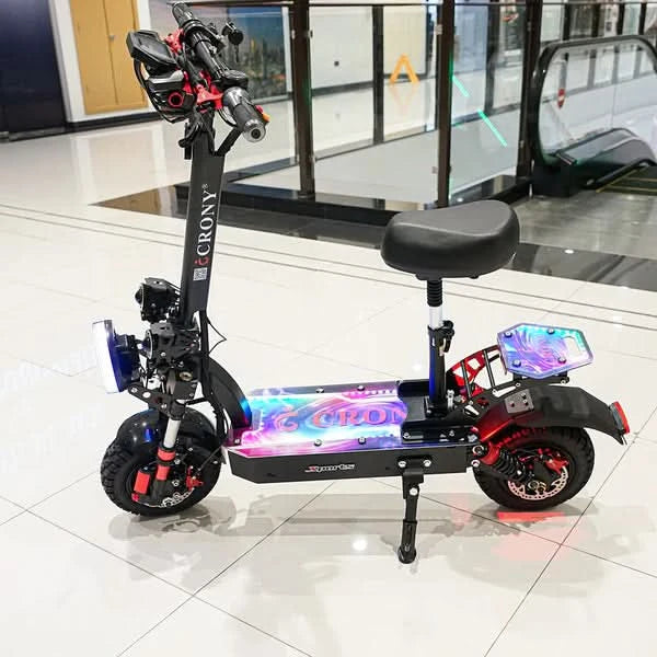 Crony DK-11 – Dual Motor Off-Road Electric Scooter with LED Base (2800Wx2)
