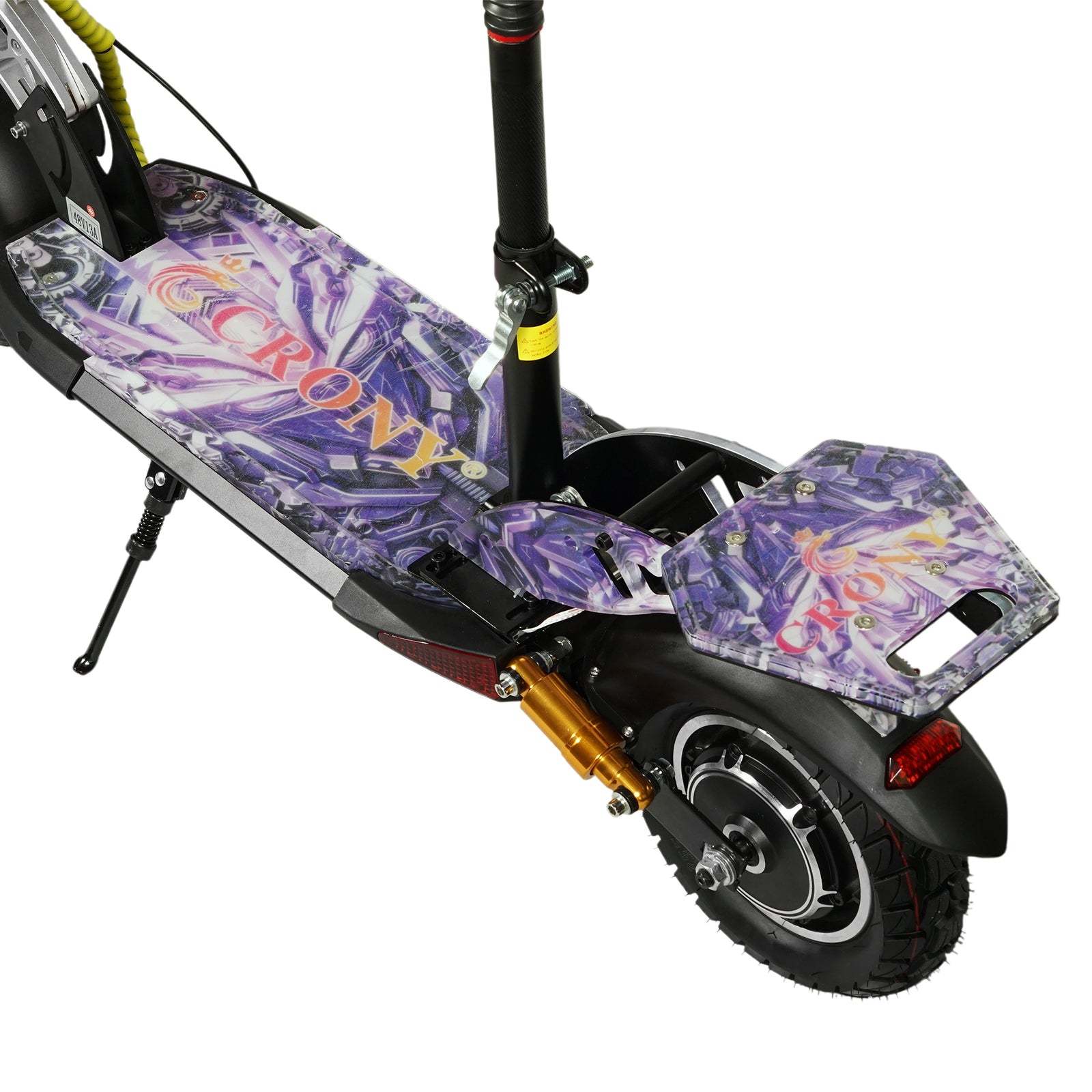 CRONY V10+LED 1500W 10 inch Wide tire High configuration E-Scooter High Speed electric Scooter For Outdoor Road -2
