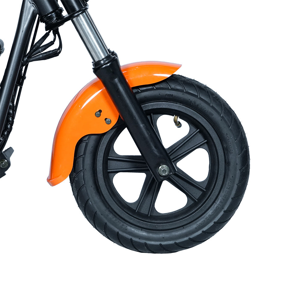 CRONY YY-7S8P Electric Scooter 180W Motor 24V/5.2AH Battery 10-12KM Range Front Suspension Normal Brake LCD Display Harley Motorcycle Electric Motorcycle