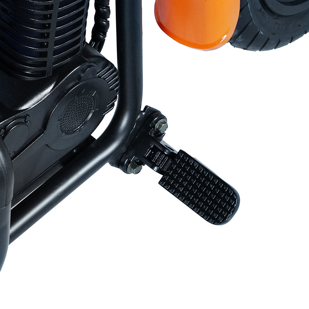 CRONY YY-7S8P Electric Scooter 180W Motor 24V/5.2AH Battery 10-12KM Range Front Suspension Normal Brake LCD Display Harley Motorcycle Electric Motorcycle