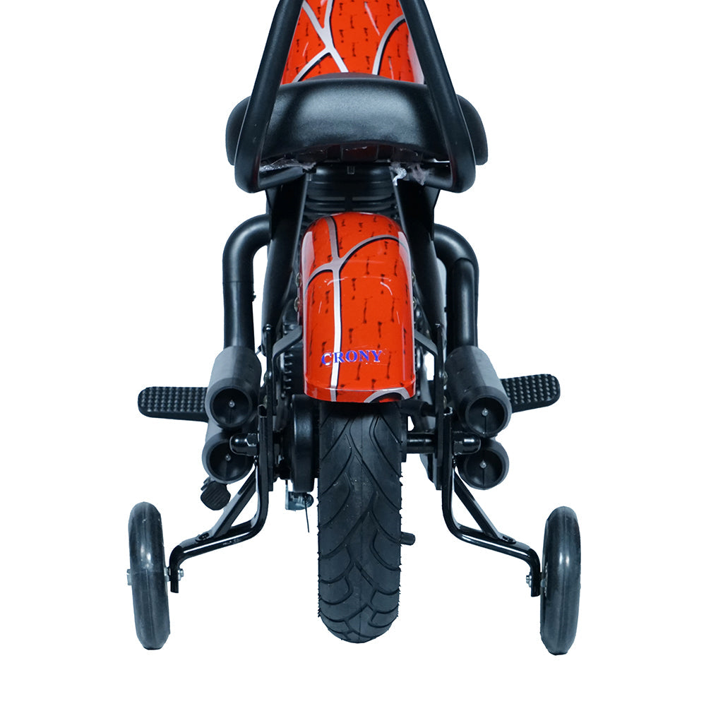 CRONY YY-7S8P Electric Scooter 180W Motor 24V/5.2AH Battery 10-12KM Range Front Suspension Normal Brake LCD Display Harley Motorcycle Electric Motorcycle