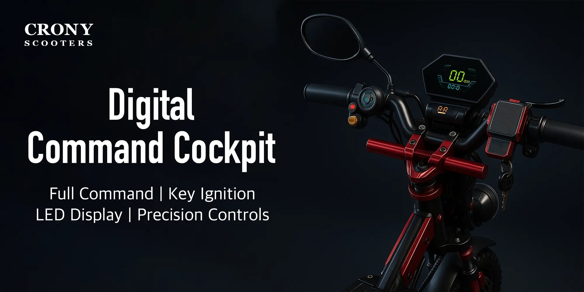 Crony MK-11 – Off-Road Dual Motor Electric Scooter (4000Wx2) hero 2