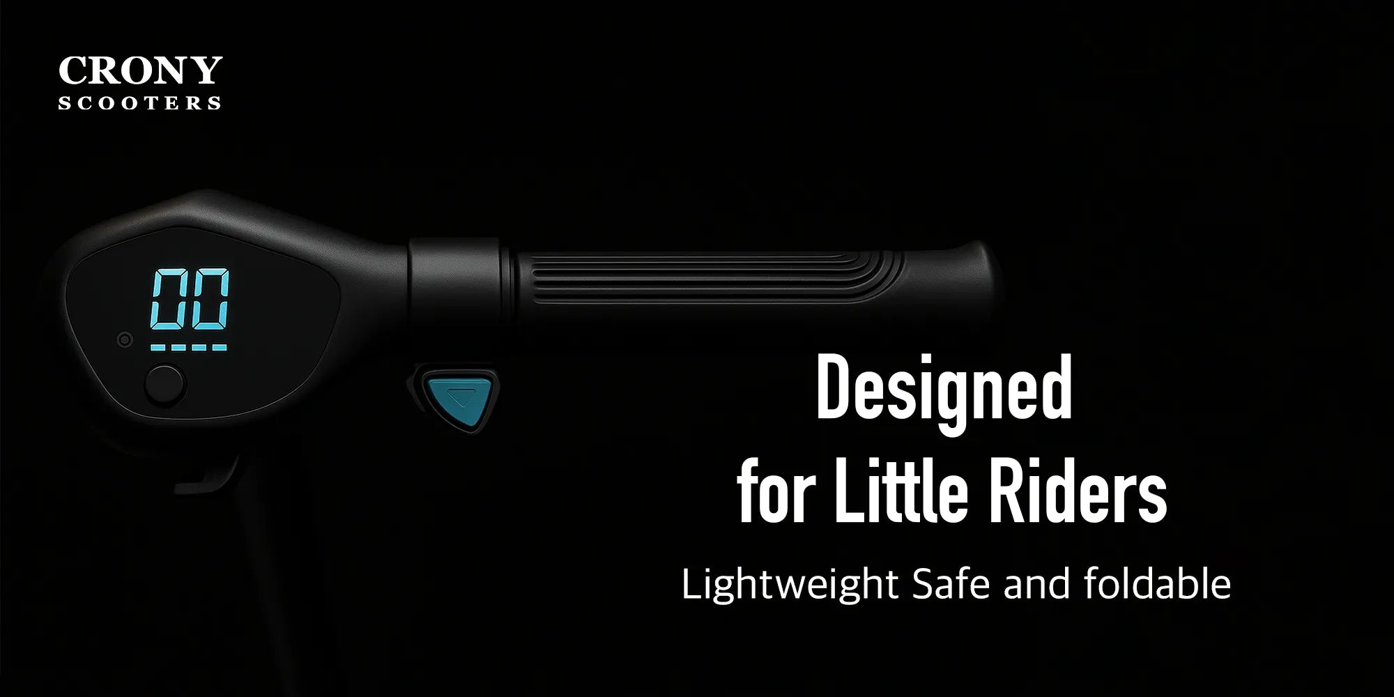 Crony S32 – Kids Electric Scooter (130W, 16 KM/H, LED Lights) hero 2