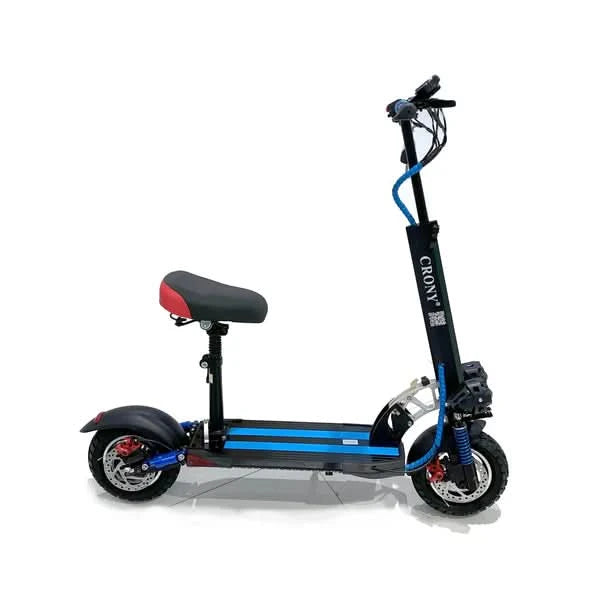 Crony V10 Pro Blue Max – 1200W Performance Electric Scooter