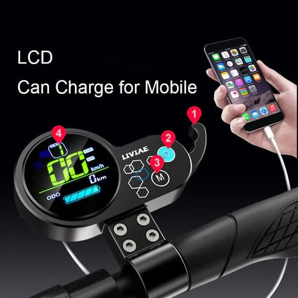 Crony V10 Pro Blue Max – 1200W Performance Electric Scooter