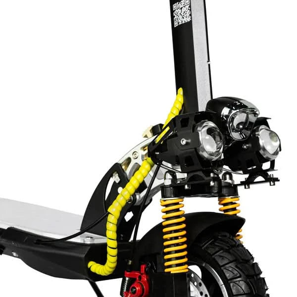 Crony V10+ LED – High Performance Electric Scooter (1500W, LED Edition, 48 KM Range)