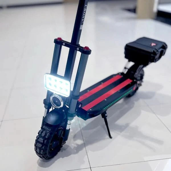 Crony V18 – Dual Motor Electric Scooter (1500Wx2, 78 KM/H, 60 KM Range)