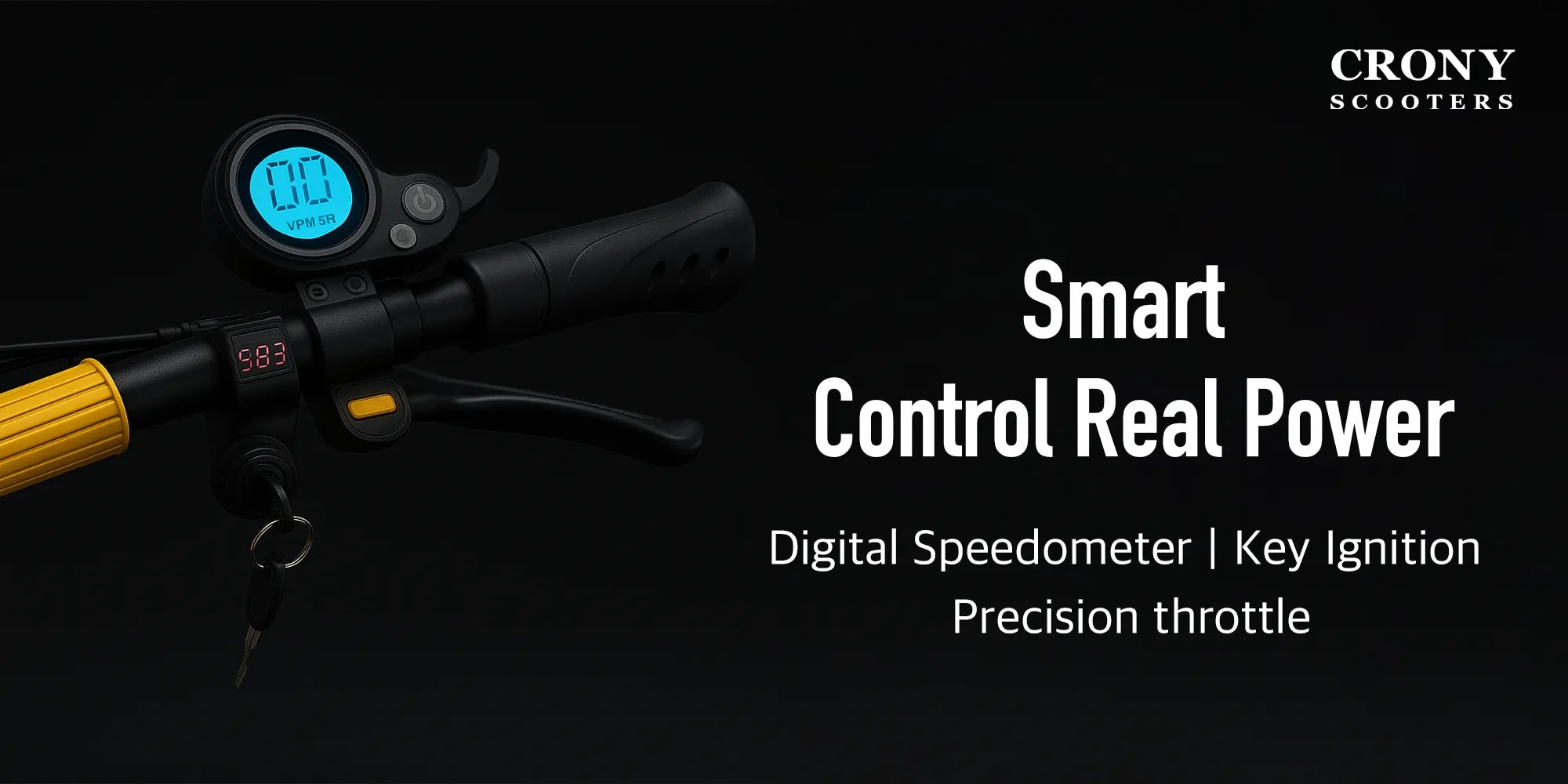 Crony V8 – Dual Motor Electric Scooter (1600Wx2, 80 KM/H, Detachable Battery) hero 4