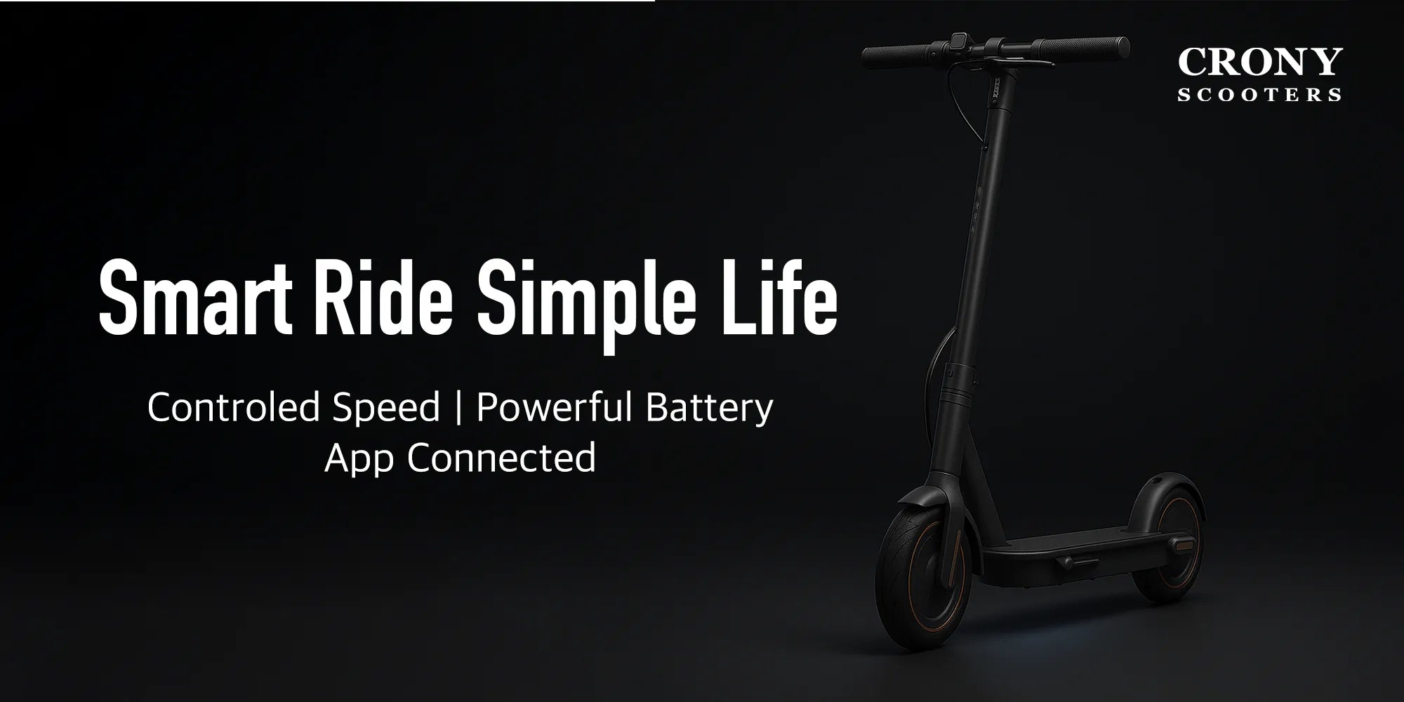 Crony XM max M365 – Electric Scooter suspension with APP Connectivity (250W, 45 KM/H) hero 1