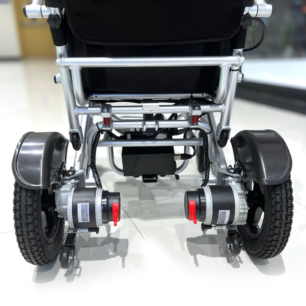 CRONY 6012 Remote control folding electric wheelchair Remote Control Electric Chair Scooter Foldable Disabled Travel Electric Wheelchairs