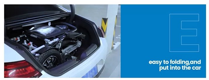 CRONY 6012 Remote control folding electric wheelchair Remote Control Electric Chair Scooter Foldable Disabled Travel Electric Wheelchairs