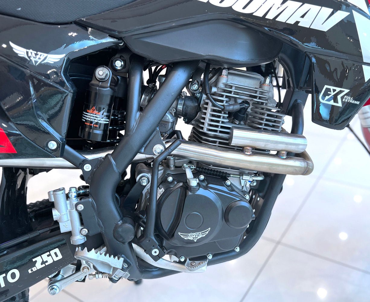 CRONY H-3 Cross-country Motorbike heavy duty 4 stroke air cooled engine adult crossfire dirt bike 250 Motorcycle