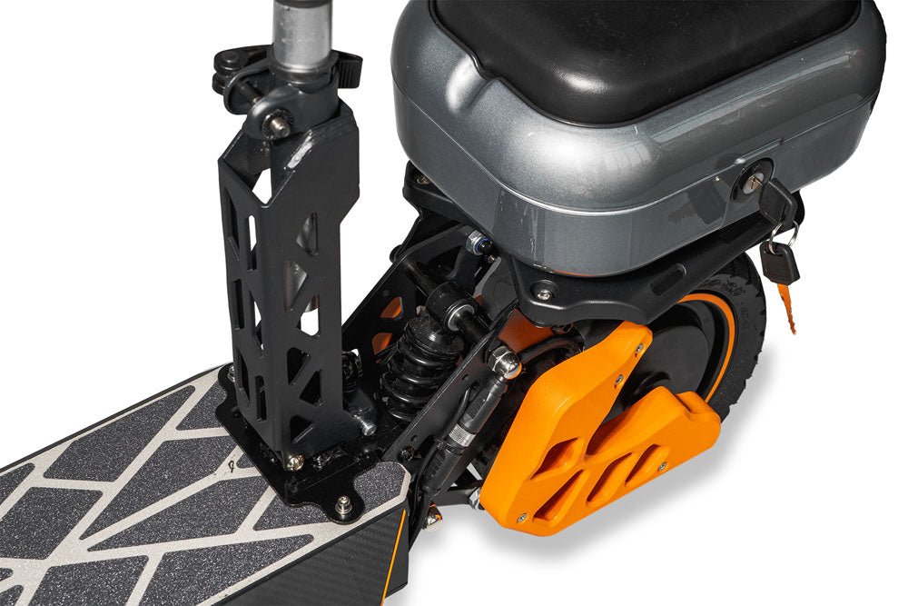 CRONY M4 Max Dual Drive Electric Scooter 1200Wx2 Motors 48V/20AH Battery 35-50KM Range Disc Brakes Front/Rear Suspension