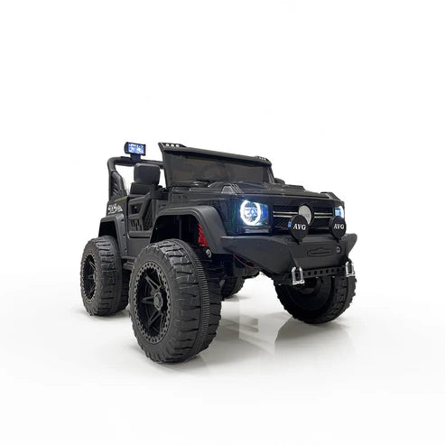 Crony CN-016 – Four-Wheel Dual Seat Kids Car (12V, Remote Control, LED Lights)