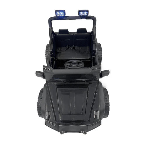 Crony CN-016 – Four-Wheel Dual Seat Kids Car (12V, Remote Control, LED Lights)
