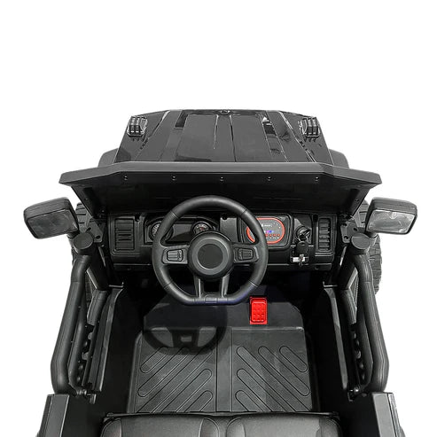 Crony CN-016 – Four-Wheel Dual Seat Kids Car (12V, Remote Control, LED Lights)