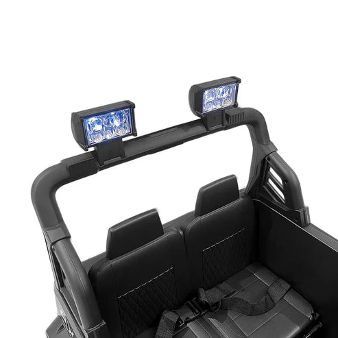 Crony CN-016 – Four-Wheel Dual Seat Kids Car (12V, Remote Control, LED Lights)