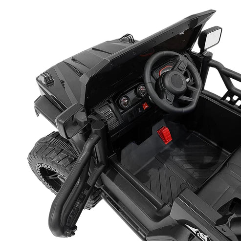 Crony CN-016 – Four-Wheel Dual Seat Kids Car (12V, Remote Control, LED Lights)