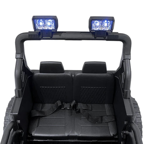 Crony CN-016 – Four-Wheel Dual Seat Kids Car (12V, Remote Control, LED Lights)