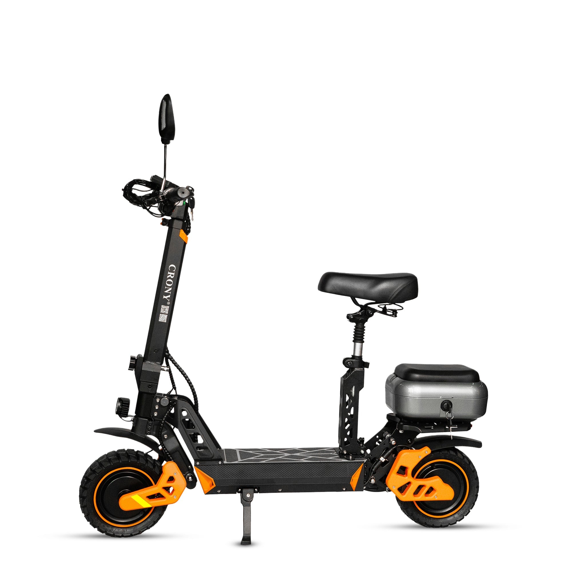 CRONY M4 Max Dual Drive Electric Scooter 1200Wx2 Motors 48V/20AH Battery 35-50KM Range Disc Brakes Front/Rear Suspension