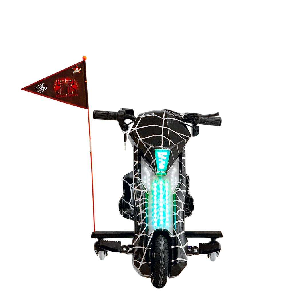 Crony D02 – Kids Electric Drifting Scooter (250W, LED Headlamps, Safety Gear Included)