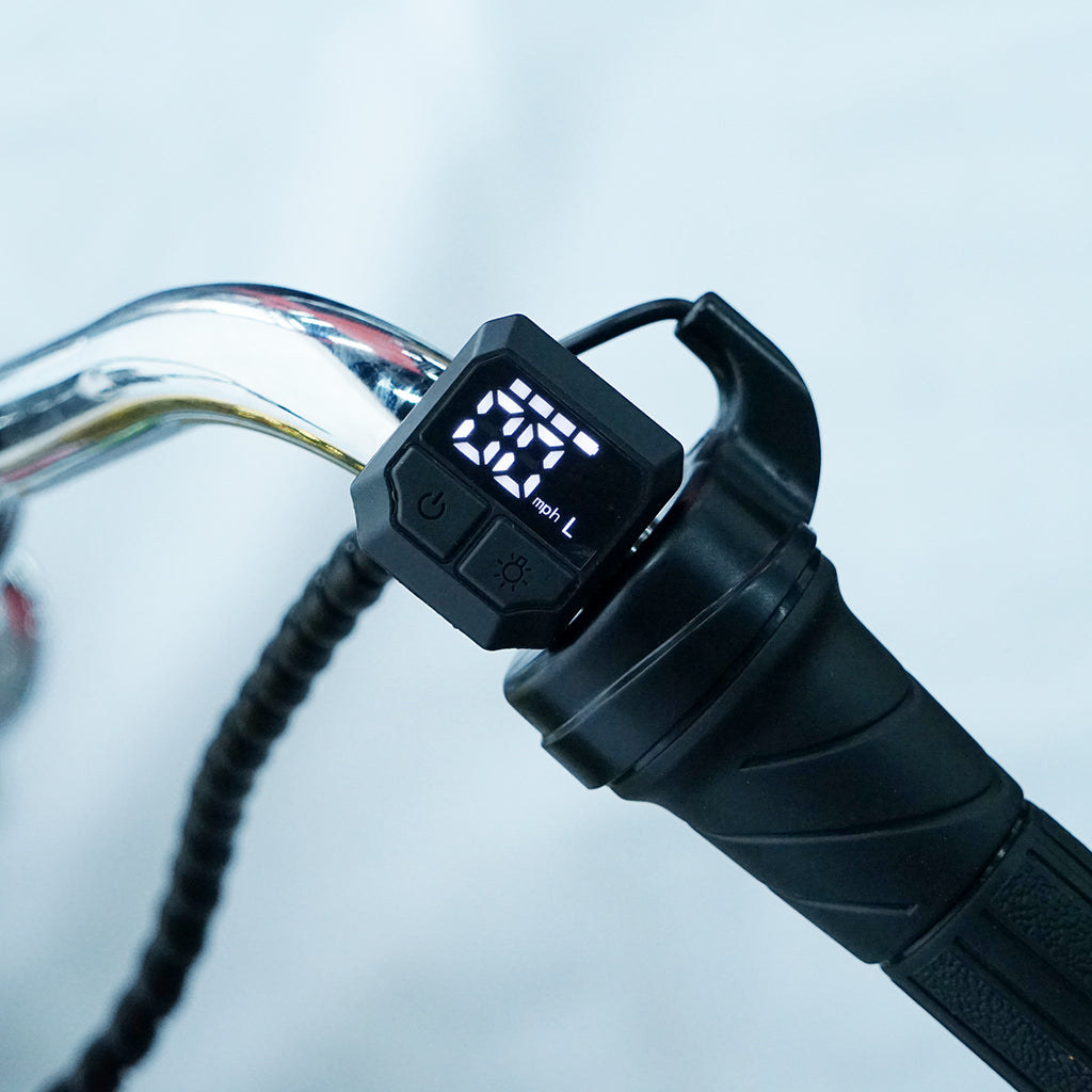 CRONY EL-MB05C Electric Scooter 160W Motor 22.2V/5.2AH Battery 10-12KM Range Normal Brake LCD Display Kids Electric Motorbike Scooter