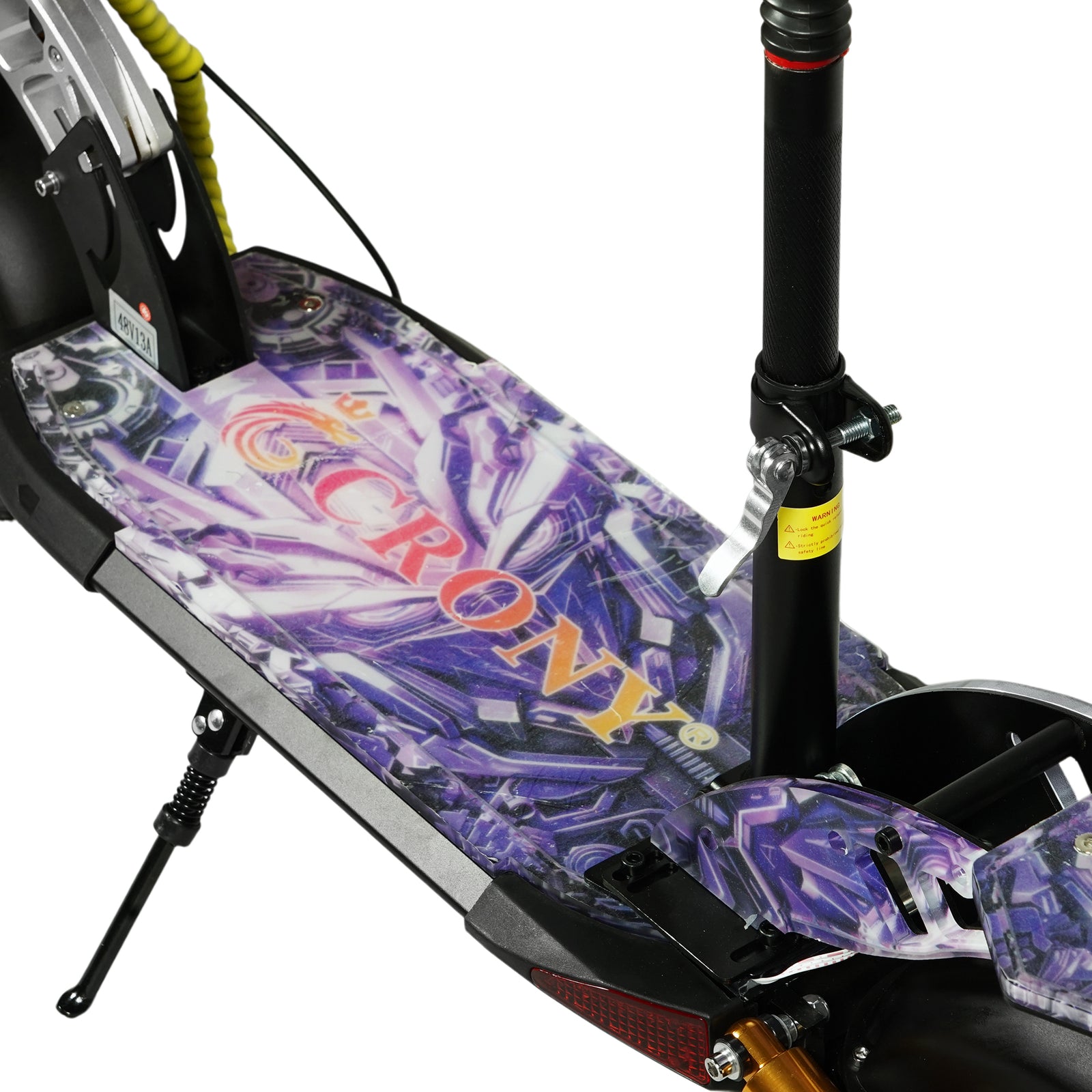 CRONY V10+LED 1500W 10 inch Wide tire High configuration E-Scooter High Speed electric Scooter For Outdoor Road -2