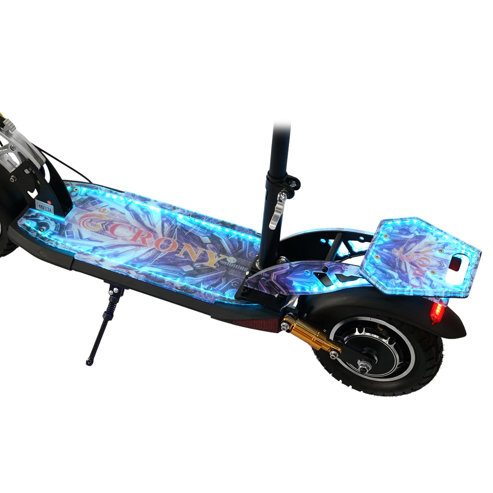 CRONY V10+LED 1500W 10 inch Wide tire High configuration E-Scooter High Speed electric Scooter For Outdoor Road -2