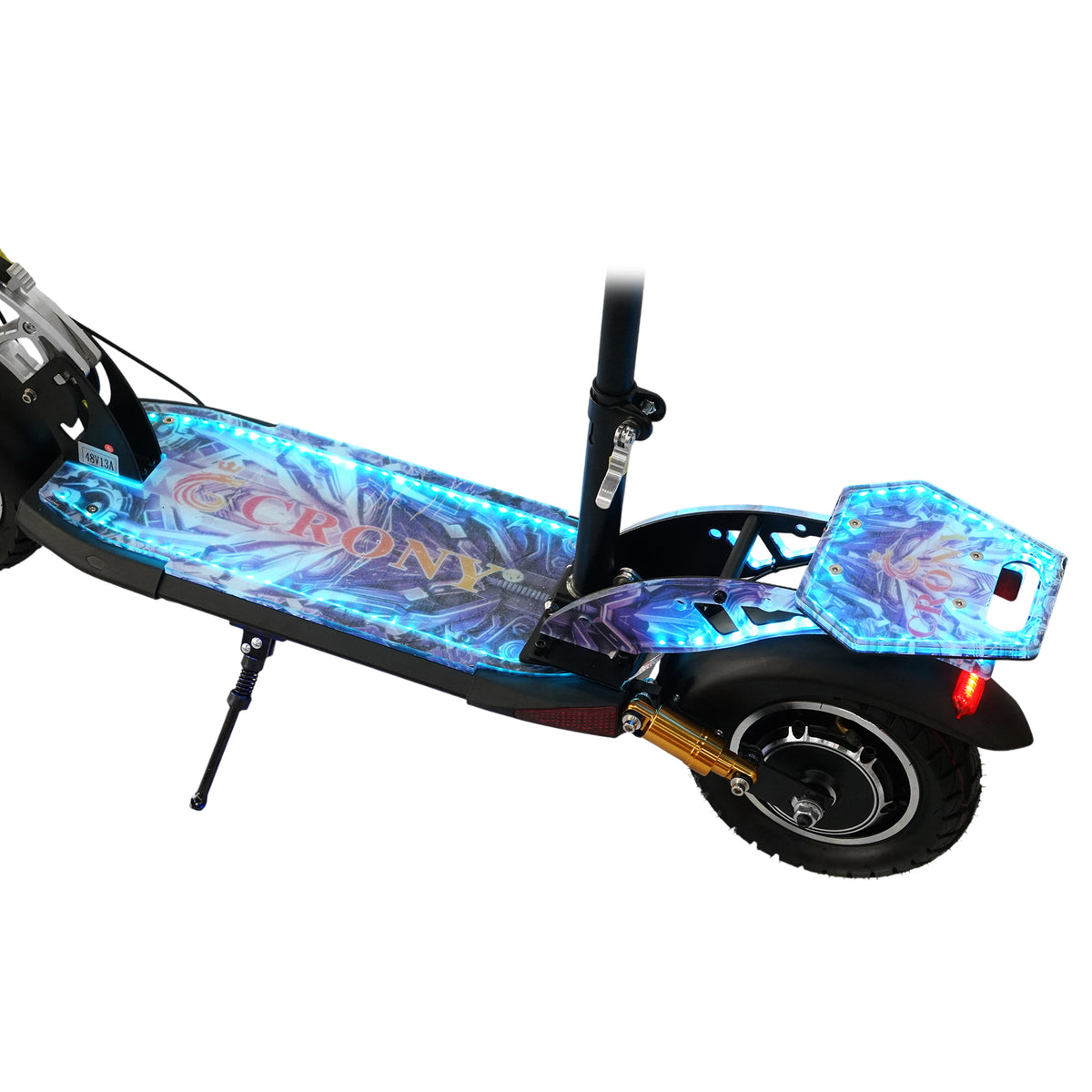 CRONY V10+LED 1500W 10 inch Wide tire High configuration E-Scooter High Speed electric Scooter For Outdoor Road -2