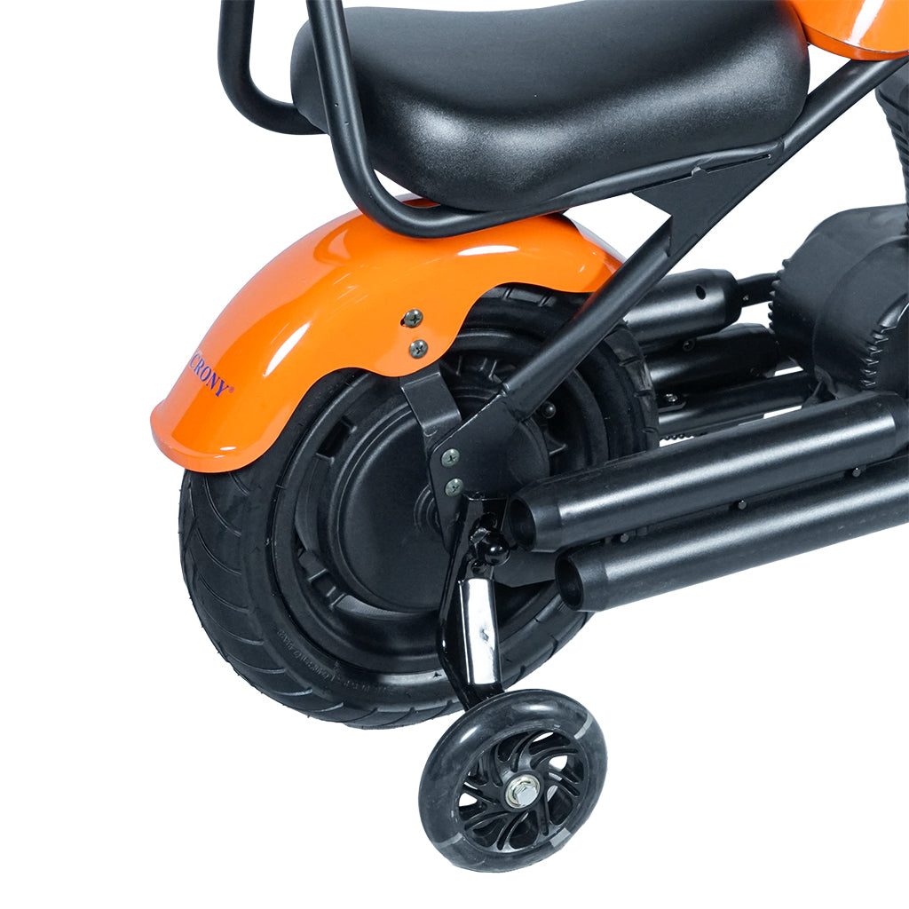 CRONY YY-7S8P Electric Scooter 180W Motor 24V/5.2AH Battery 10-12KM Range Front Suspension Normal Brake LCD Display Harley Motorcycle Electric Motorcycle