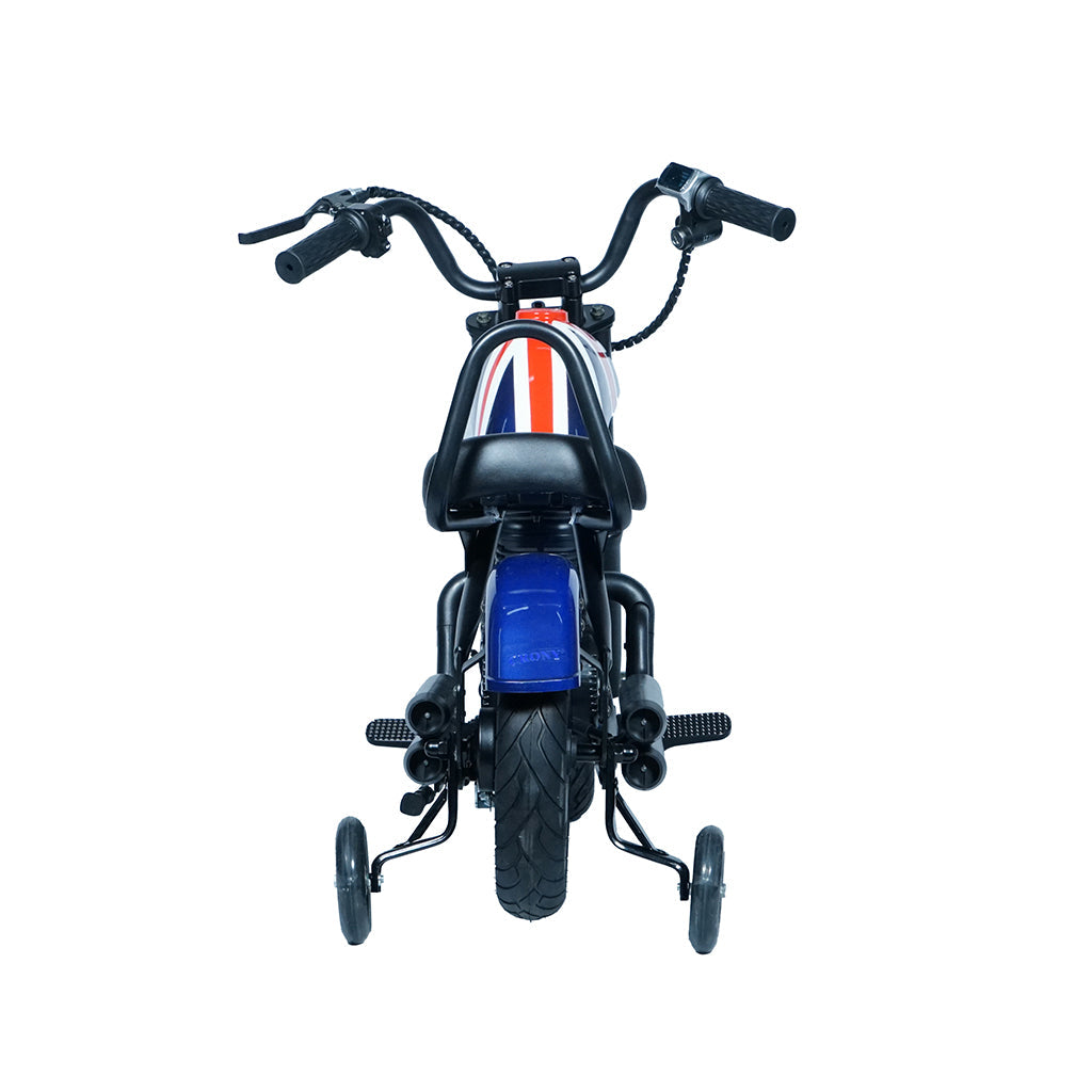 CRONY YY-7S8P Electric Scooter 180W Motor 24V/5.2AH Battery 10-12KM Range Front Suspension Normal Brake LCD Display Harley Motorcycle Electric Motorcycle
