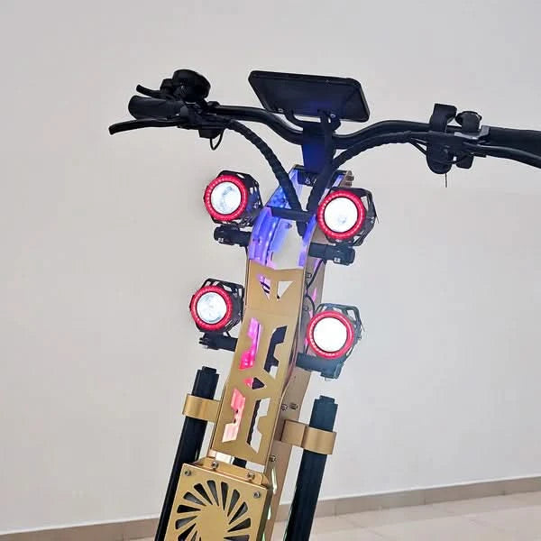 Crony GT-13 – Off-Road Dual Motor Electric Scooter (5000Wx2, 130 KM/H)