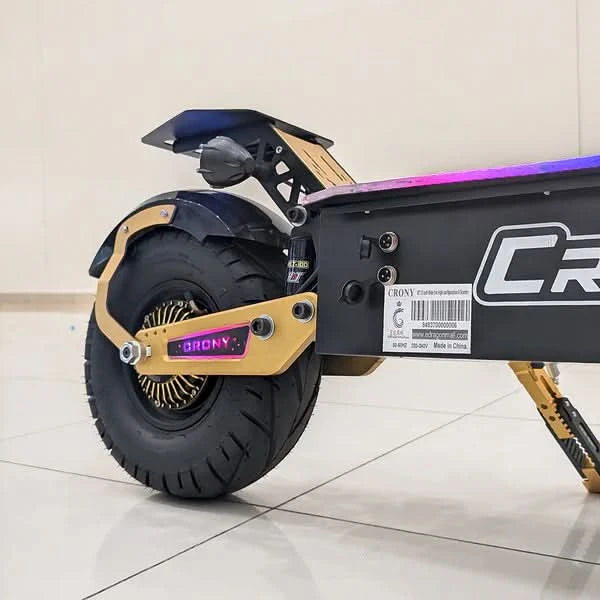 Crony GT-13 – Off-Road Dual Motor Electric Scooter (5000Wx2, 130 KM/H)
