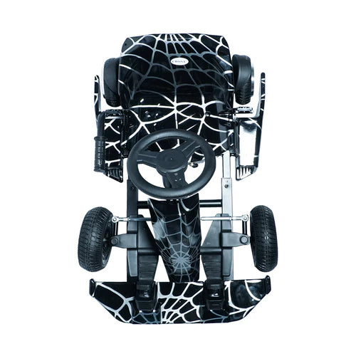 Crony JL001-04 – Kids Electric Amusement Kart (250W, LED Wheels, Safety Kit)