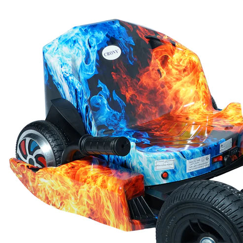 Crony JL001-04 – Kids Electric Amusement Kart (250W, LED Wheels, Safety Kit)