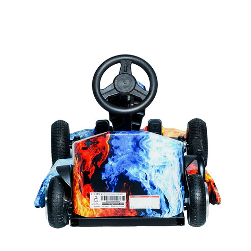 Crony JL001-04 – Kids Electric Amusement Kart (250W, LED Wheels, Safety Kit)