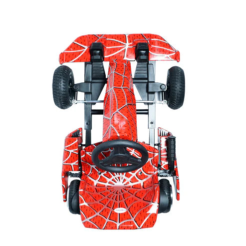 Crony JL001-04 – Kids Electric Amusement Kart (250W, LED Wheels, Safety Kit)