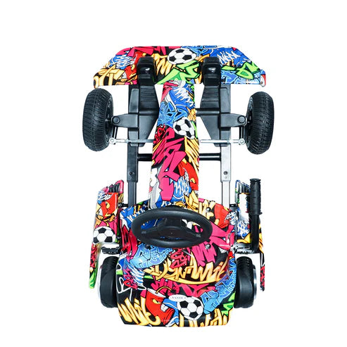 Crony JL001-04 – Kids Electric Amusement Kart (250W, LED Wheels, Safety Kit)