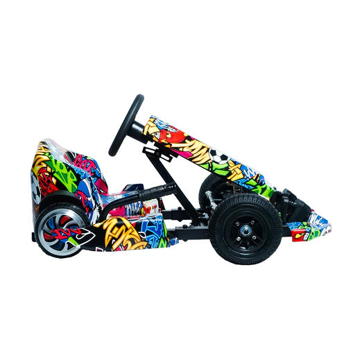 Crony JL001-04 – Kids Electric Amusement Kart (250W, LED Wheels, Safety Kit)