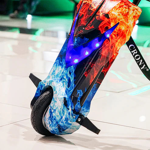 Crony JL009 – Kids Electric Drifting Scooter (250W, LED Lights, Bluetooth)