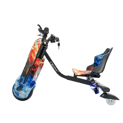 Crony JL009 – Kids Electric Drifting Scooter (250W, LED Lights, Bluetooth)