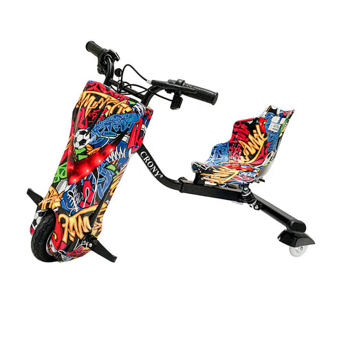 Crony JL009 – Kids Electric Drifting Scooter (250W, LED Lights, Bluetooth)