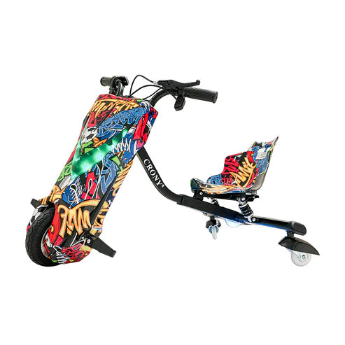 Crony JL009 – Kids Electric Drifting Scooter (250W, LED Lights, Bluetooth)